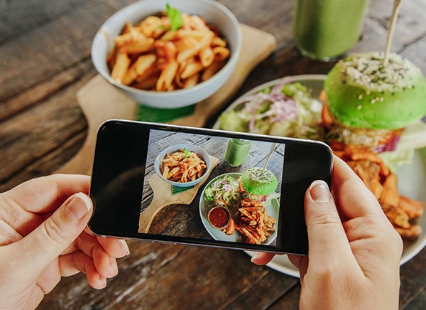 Tips para sacar fotos a las comidas de tu restaurante